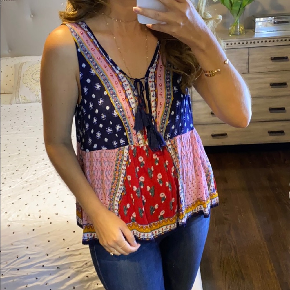Patrons Of Peace Boho Style Top